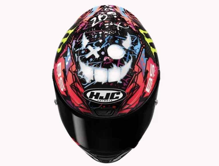 HJC выпускает реплику шлема Fabio Quartararo для MotoGP под названием «Funky Diablo» — фото 2