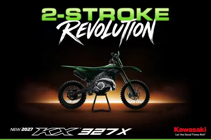 Kawasaki представит KX327X на чемпионате Loretta Lynn's