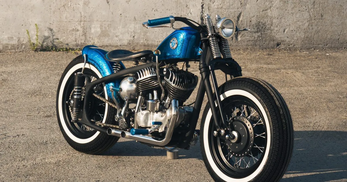 Harley-Davidson WLA Flathead Bobber от Hammerbike: военная легенда в новом обличье