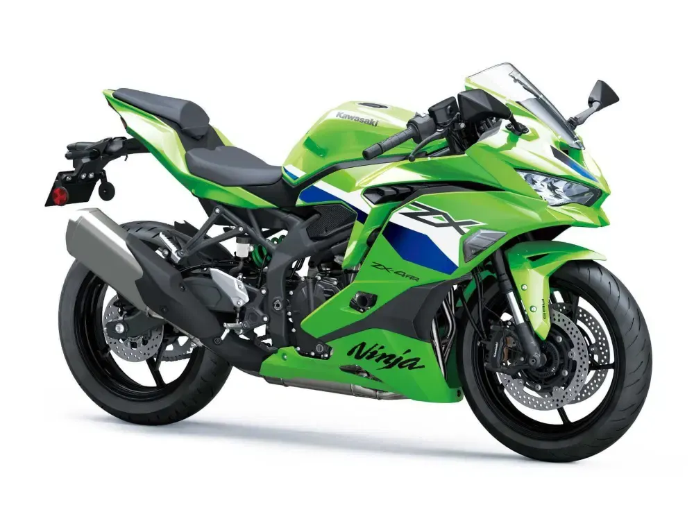 Kawasaki Ninja ZX-4R 2027: рёв четырёхцилиндрового двигателя становится доступным для категории A2 — фото 4
