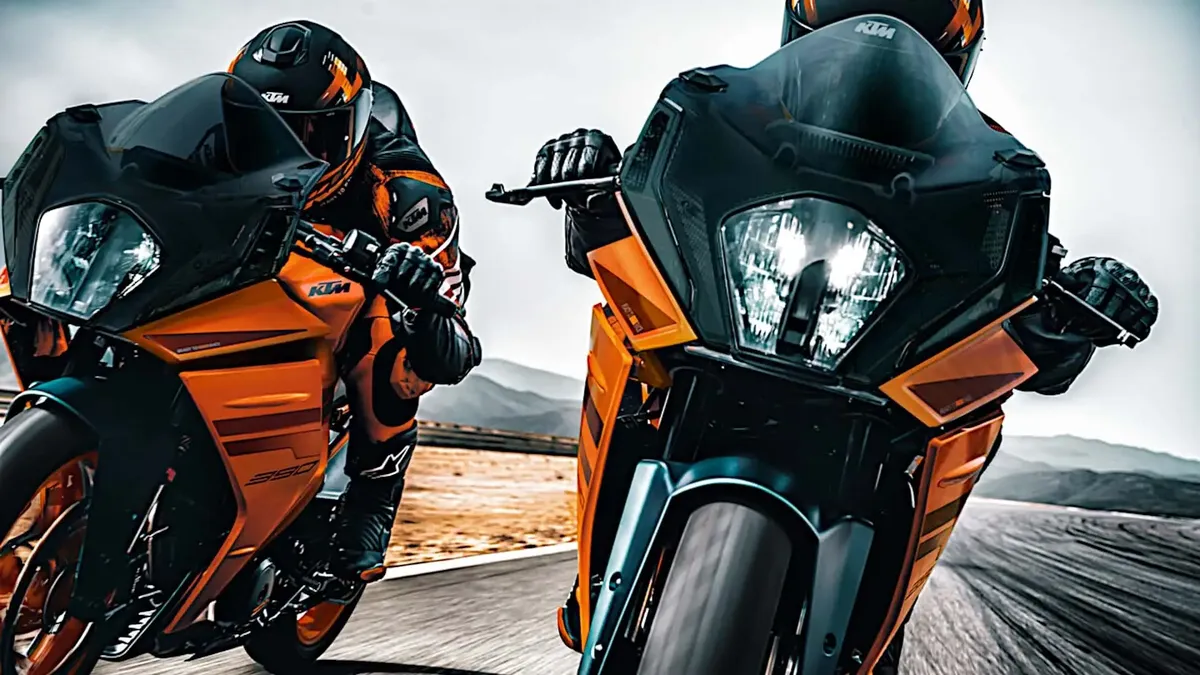 Две новые спортивные модели KTM уже в пути