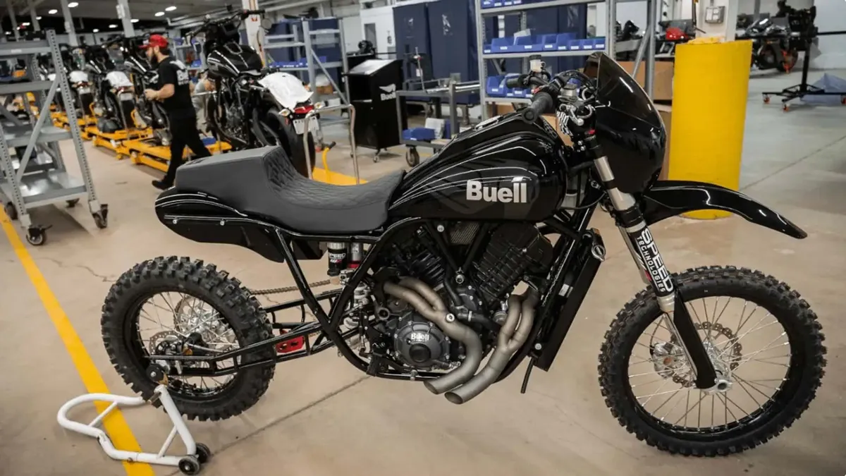 Buell может превратить свой безумный V-твин для хилл-клаймба в серийный приключенческий мотоцикл