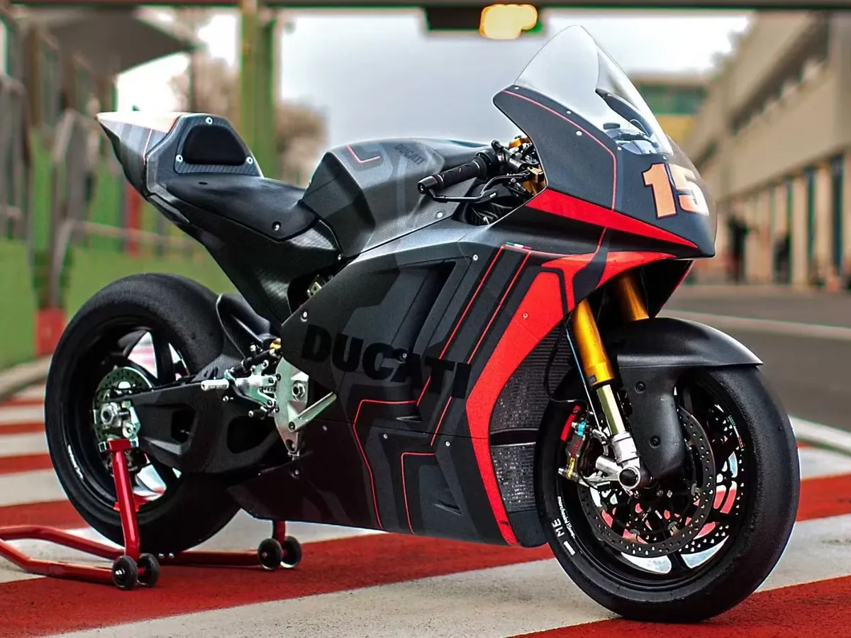 Будущий электрический мотоцикл Ducati сможет раскручиваться до 18 500 об/мин — фото 2