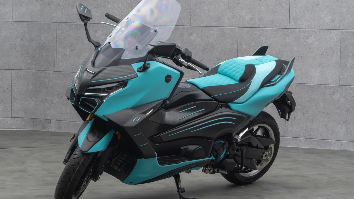 Тюнинг-ателье Mansory взялось за двухколёсную технику с кастомом Yamaha TMAX 560