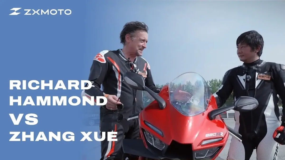 Ричард Хаммонд сравнил ZXMoto 820RR с Ducati Panigale V2 на треке. У нас есть мнение