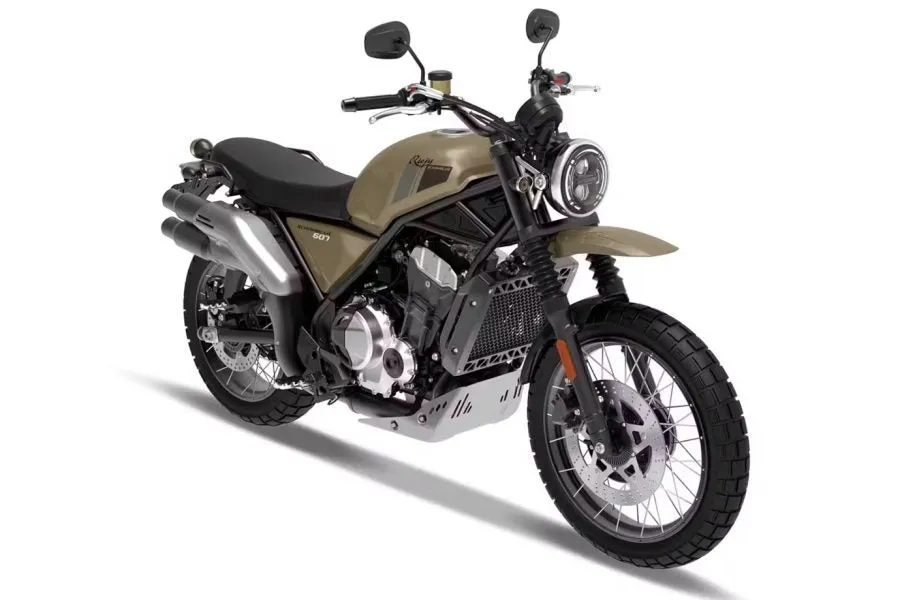 Бюджетный ретро-вариант: Европа получает Rieju Scrambler 607