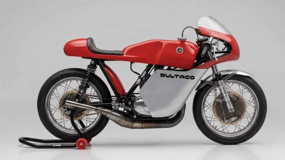 Bultaco TSS350 возродится в виде лимитированной трековой модели