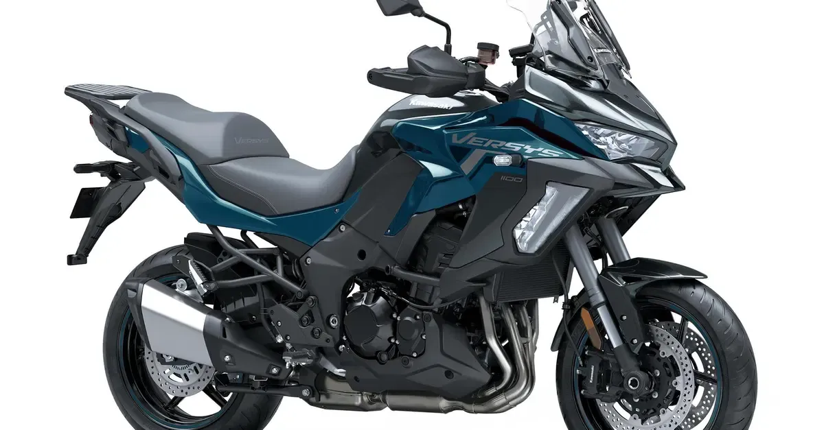 Три новые расцветки для Kawasaki Versys 1100 модельного года 2027