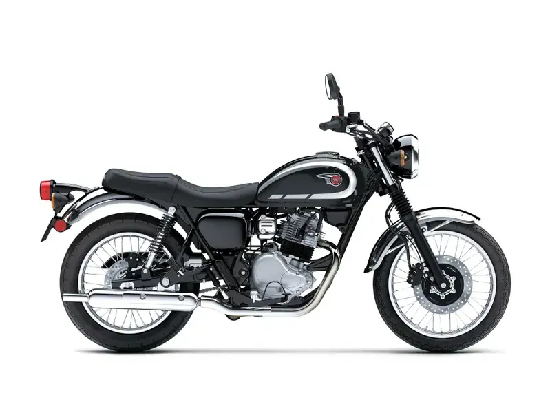 Kawasaki Meguro S1 и W230 модельного года 2027: классическая пара обновляется новым цветом Ebony — фото 3