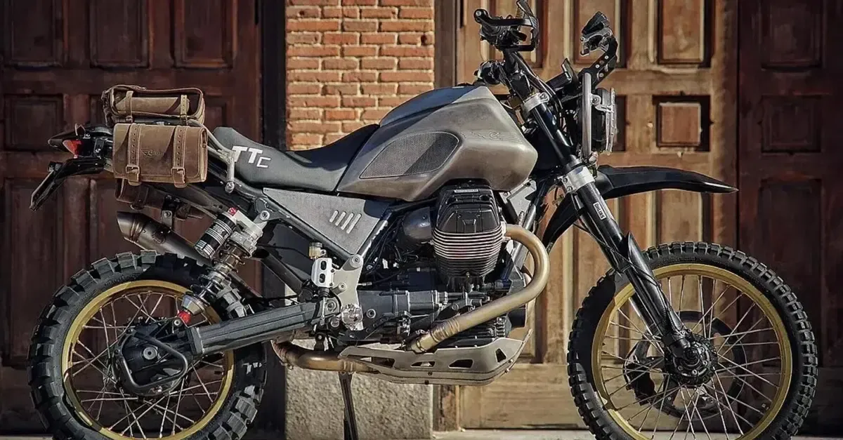 V85 TT для Дакара: такая Moto Guzzi, о которой мы мечтали, уже существует?