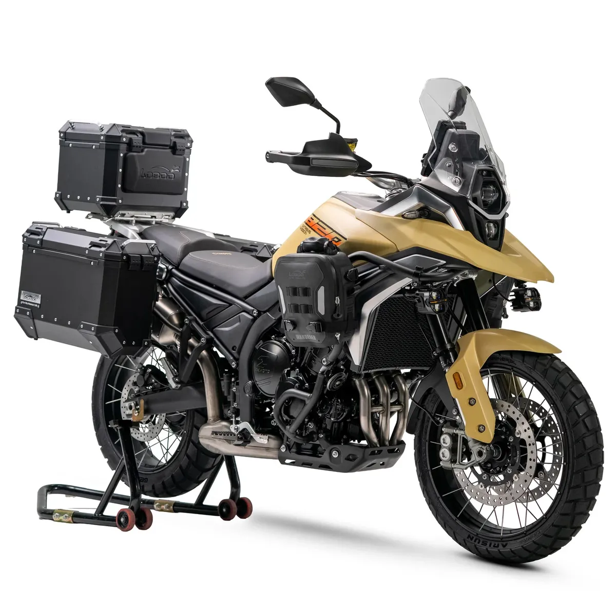 ZXMOTO 820X: серийный adventure-мотоцикл с трёхцилиндровым двигателем представлен официально — фото 2