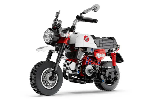 Блоки для сборки Honda Monkey 125: 527 деталей, официальный лицензионный продукт — фото 3