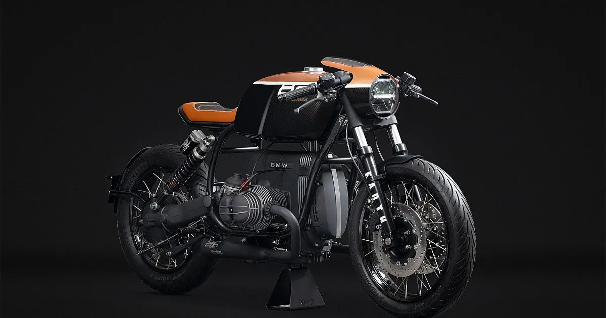 Модульная точность: кафе-рейсер BMW R100R от Earth Motorcycles