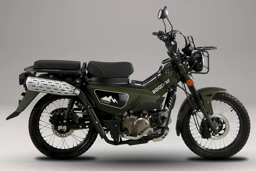 AJS раскрыли полные характеристики ретро-мотоцикла Ridgeway 125 — фото 4