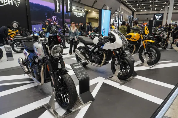 Триумф представил новые 400-кубовые модели Thruxton 400 и Tracker 400 на Токийском мотосалоне 2026 — фото 4