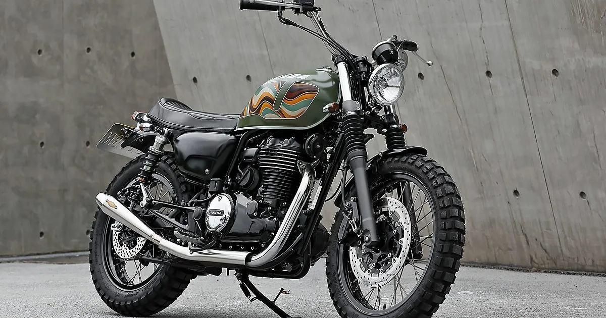 Кастом-кит для Honda CB350 от Mark Motorcycles