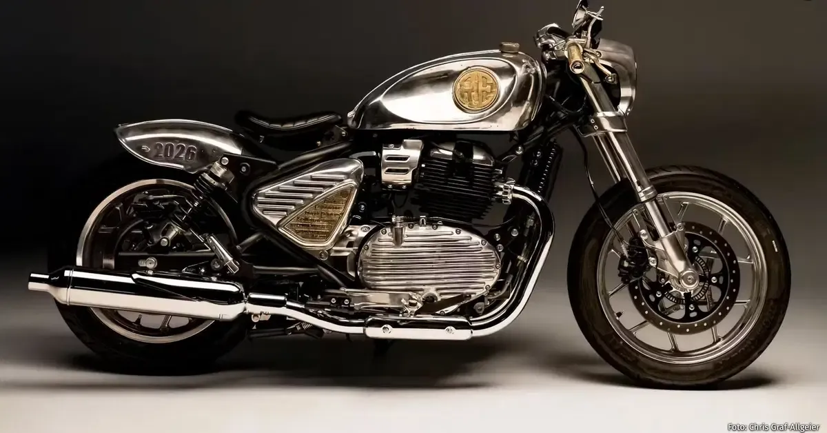 Royal Enfield Shotgun 650: кастом с глубоким смыслом