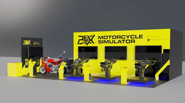 Компания PROTOTYPE представит на Tokyo Motorcycle Show 2026 серию мотоциклетных симуляторов 2X с использованием XR-технологий — фото 2