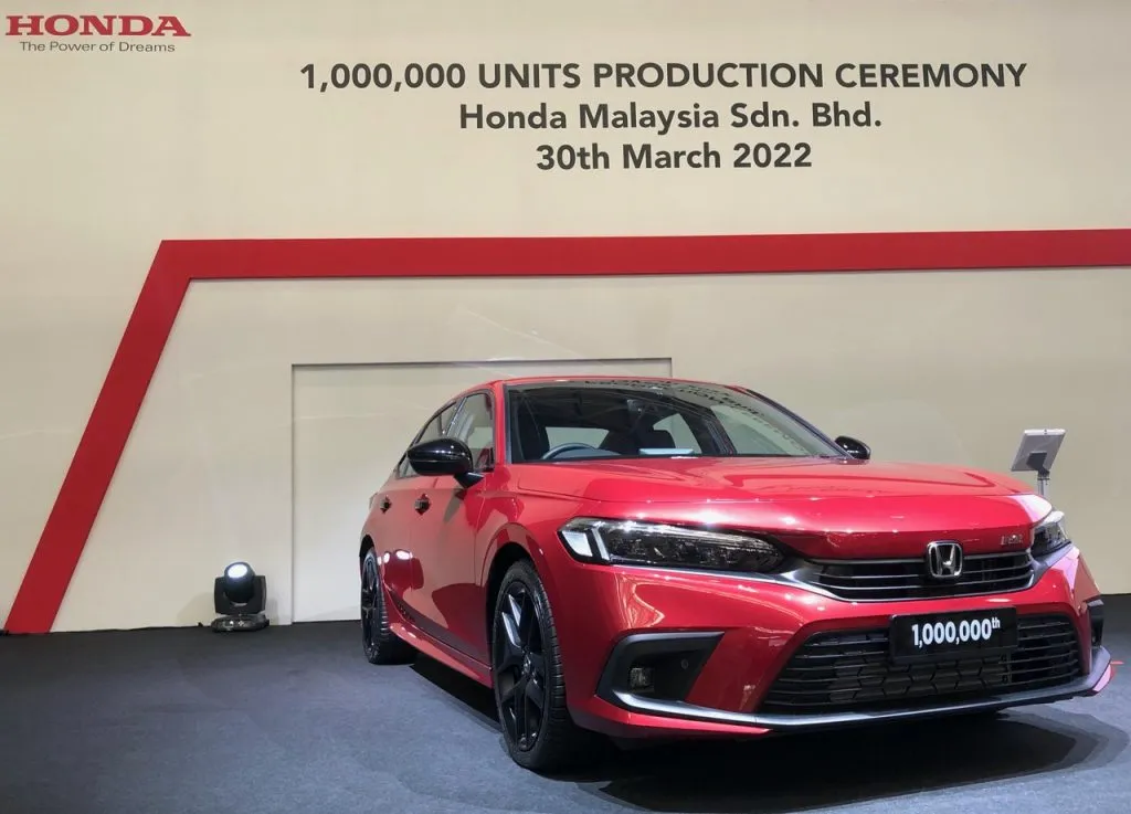 Honda Malaysia достигла исторического рубежа в 1 000 000 произведённых автомобилей — фото 4