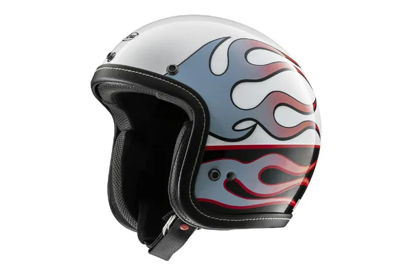 Шлемы Arai: запуск малого джет-шлема «Classic AIR CHOPPER» с традиционным пламенным узором — фото 3