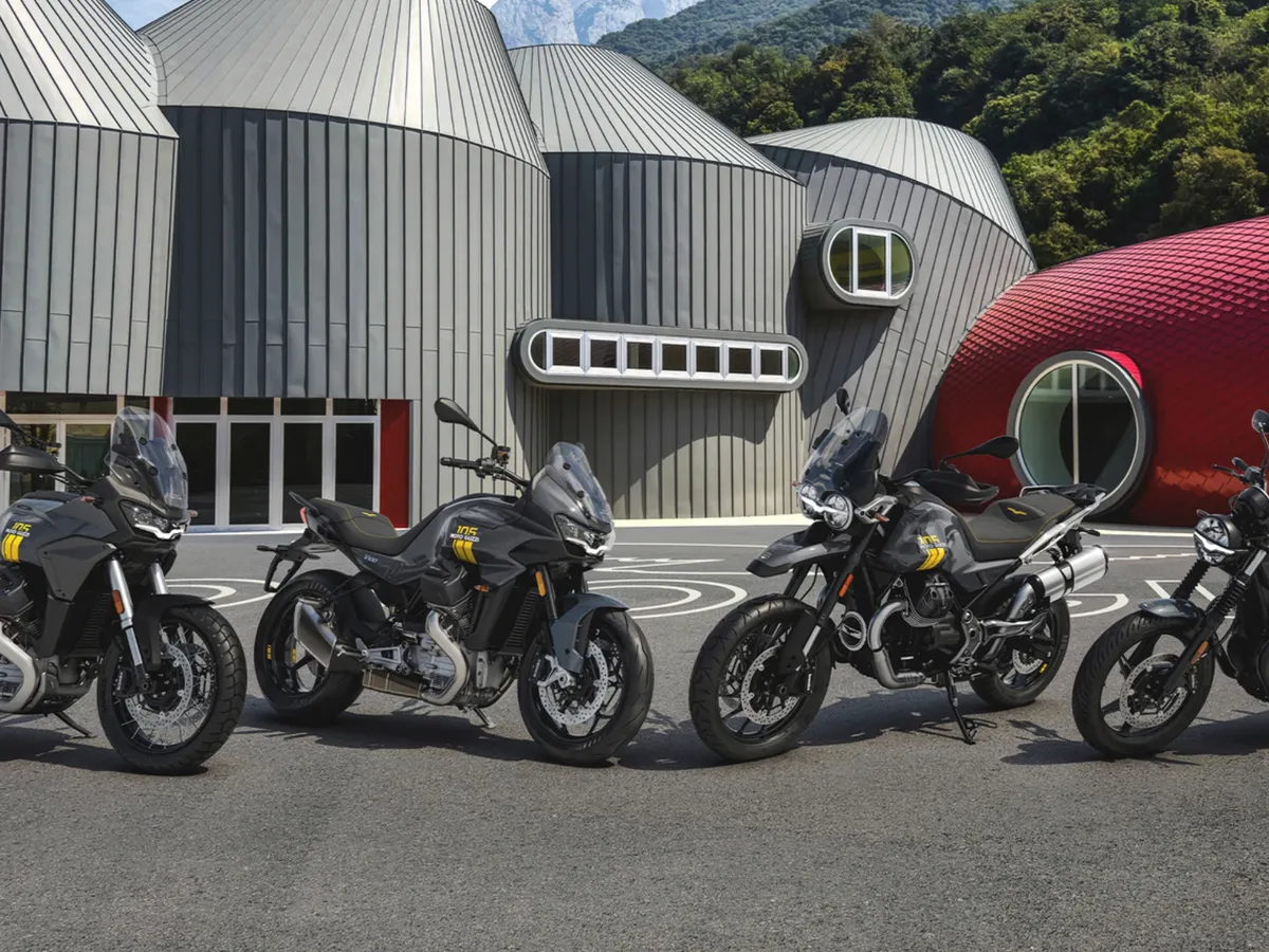 Moto Guzzi отмечает 105-летие юбилейной серией с особым окрасом — фото 2