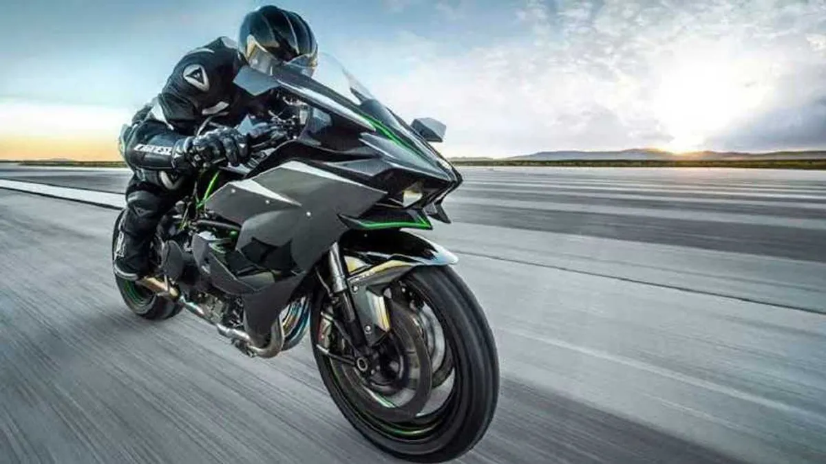 Kawasaki публикует первый тизер обновлённой суперзаряженной Ninja H2 — фото 4