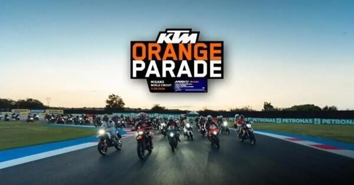 KTM Orange Parade: встречаемся 11 сентября в Мизано!
