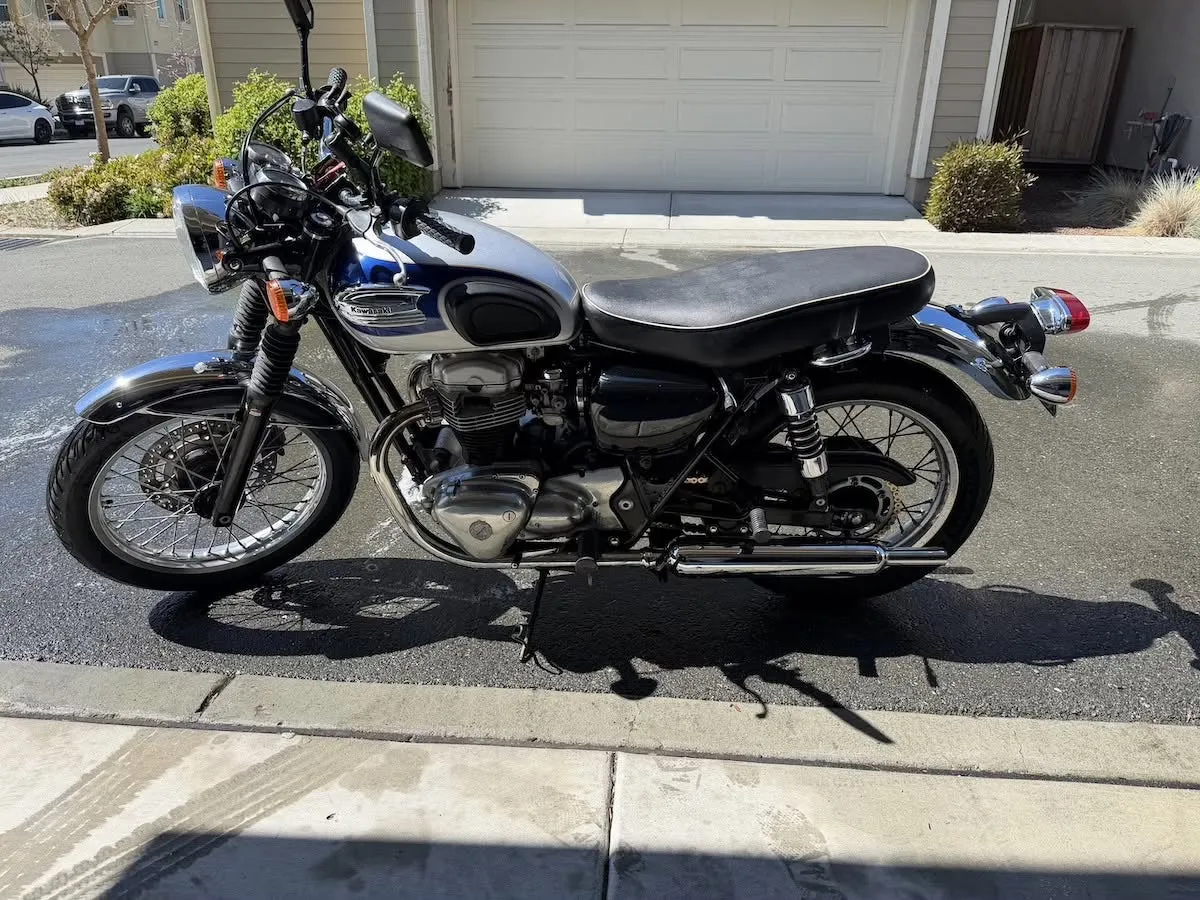Kawasaki W650 2000 года: ретро в квадрате — фото 3