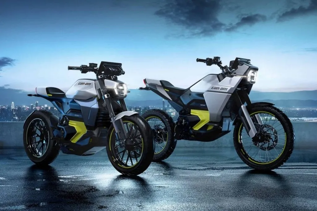 Электрические мотоциклы Can-Am Origin и Pulse запустят в производство в 2024 году
