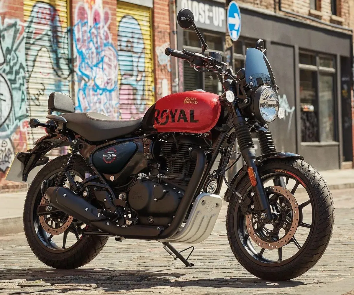 Royal Enfield Hunter 350 дебютировала на Intermot — фото 3