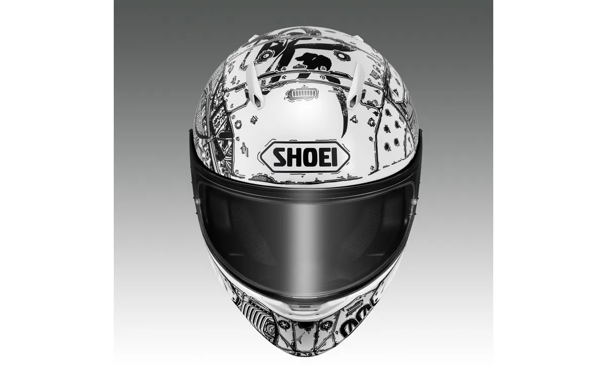 SHOEI Vaiern Zero: новый графический дизайн ZERO CODE от художника Kiichi — фото 3