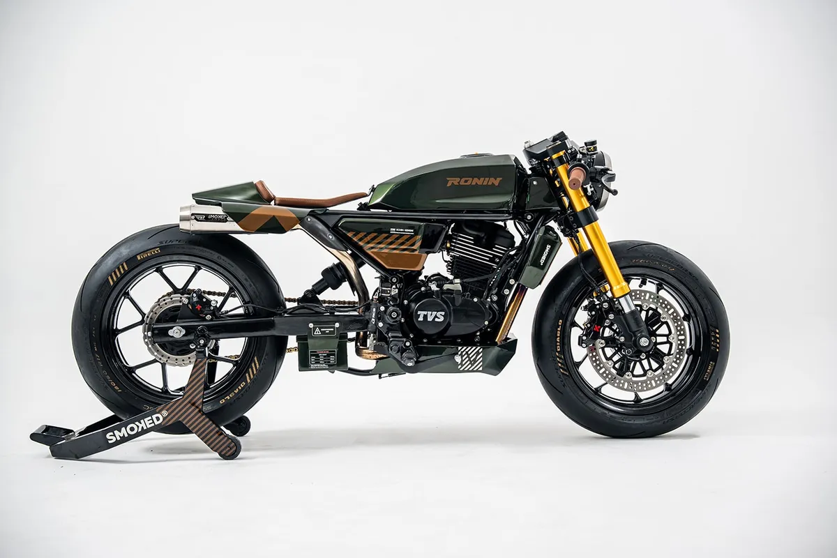 TVS Ronin Café Racer: патент на кафе-рейсер приближает серийное производство