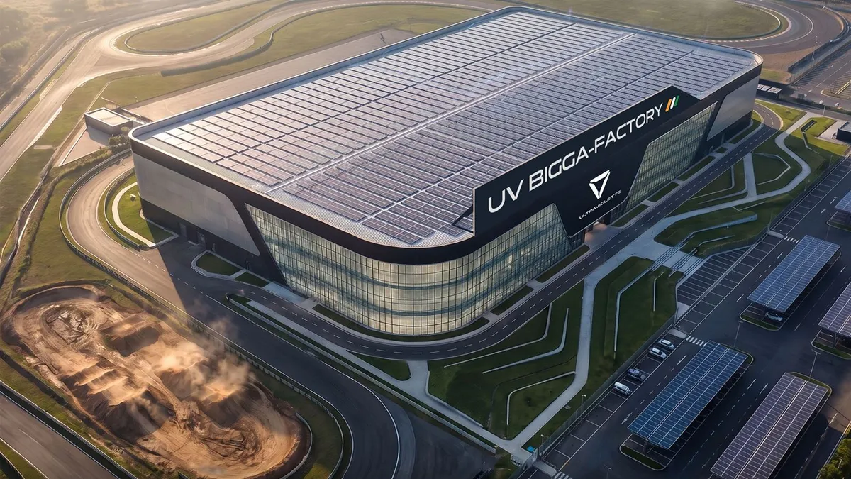 Ultraviolette анонсирует завод BIGGA в Хосуре: масштабирование производства до 250 000 электромобилей для Tesseract