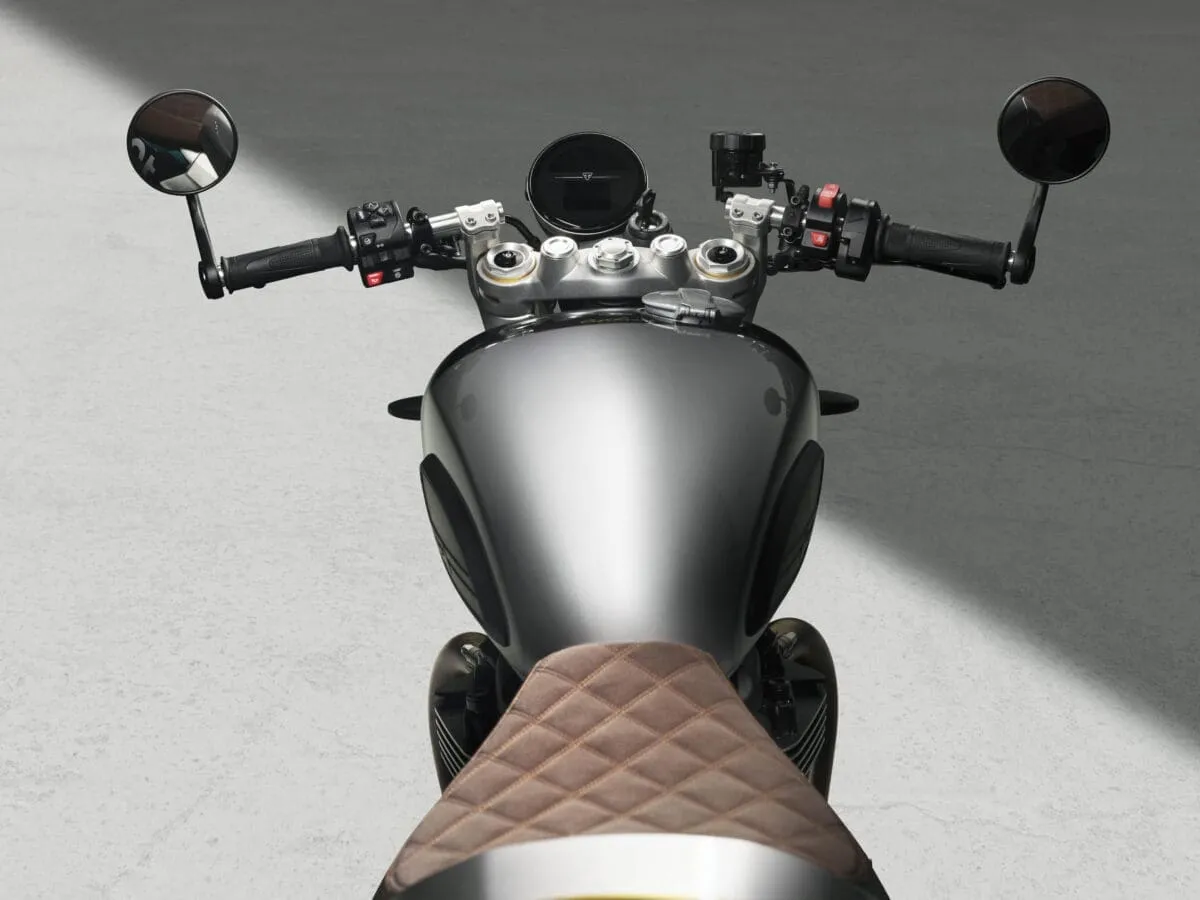 Triumph Speed Twin 1200 Café Racer Edition: лимитированная версия в стиле ретро — фото 3