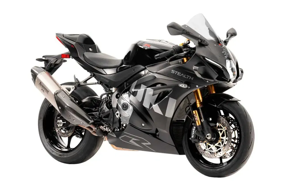 Suzuki GSX-R1000R Stealth: суперспорт в эксклюзивном чёрном цвете — фото 2