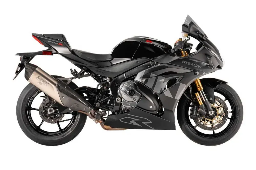 Suzuki GSX-R1000R Stealth: суперспорт в эксклюзивном чёрном цвете — фото 3