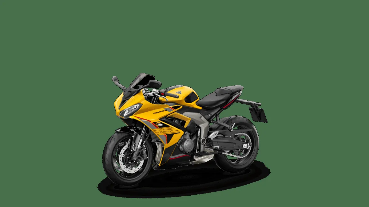 Triumph Daytona 660 2026: обновлённый спортбайк с гоночными технологиями и улучшенной управляемостью — фото 3