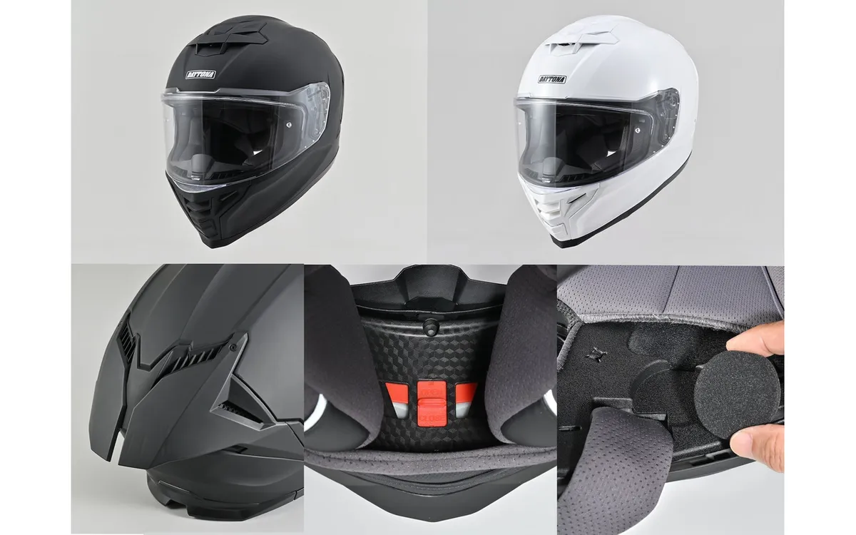 Daytona выпускает полнолицевой шлем DN-013ST за 15 400 иен — фото 2