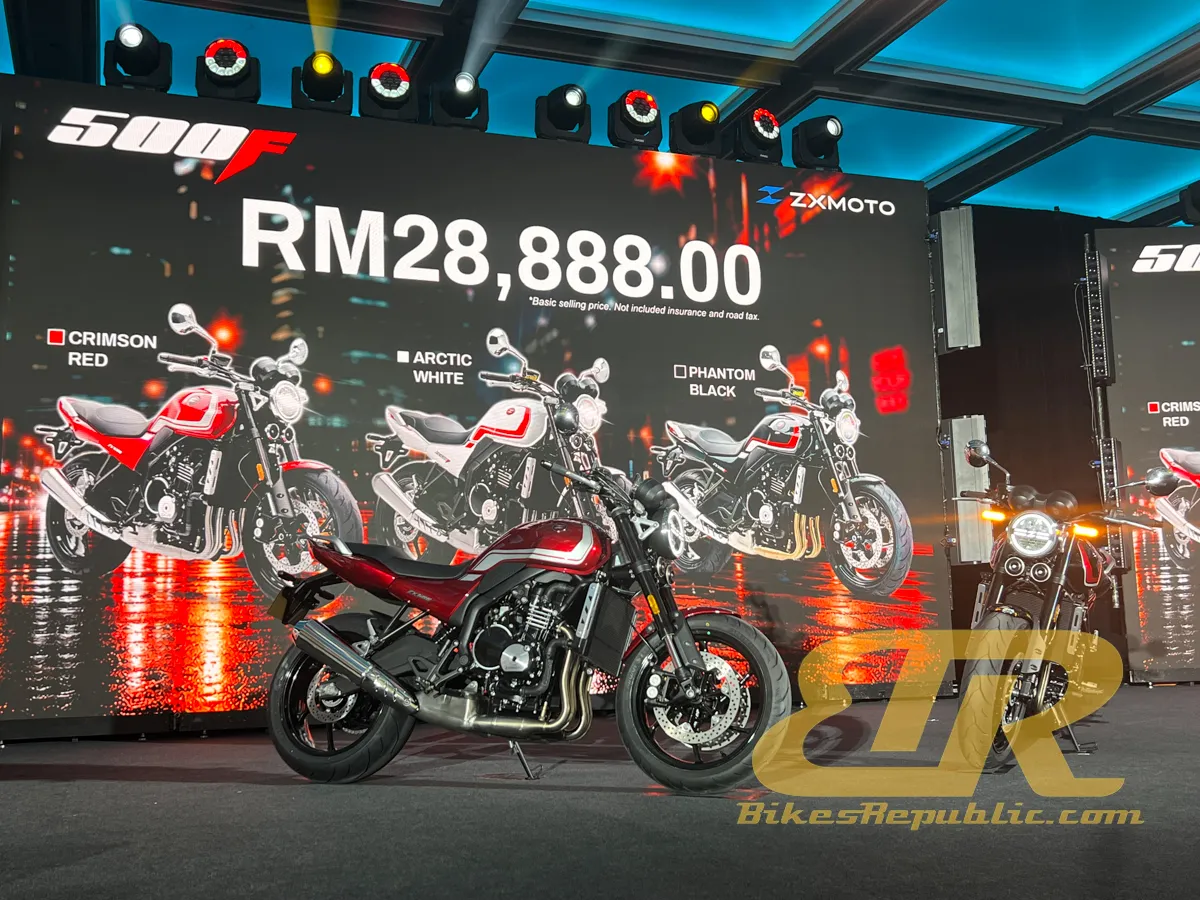 ZXMOTO 500F официально представлен в Малайзии: цена RM28,888