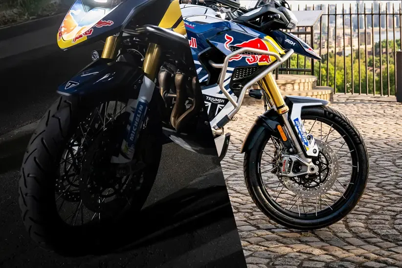 Triumph Tiger 1200 2027 года замечен на попытке установления рекорда Сэма Сандерленда — фото 4
