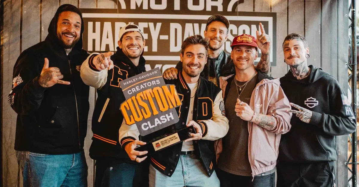 Jack NBC побеждает в Creators Custom Clash 2026 Harley-Davidson Italia