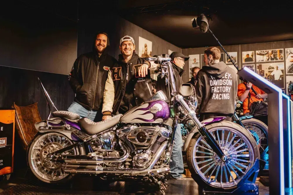 Jack NBC побеждает в Creators Custom Clash 2026 Harley-Davidson Italia — фото 3