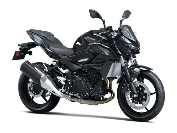 Kawasaki Z500 2027 года: 847 000 иен, старт продаж 17 октября, новый цвет Ebony × Metallic Carbon Gray