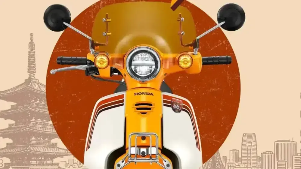 Honda Super Cub Tokyo 80s Limited Edition — эффектная новинка в стиле 80-х — фото 3