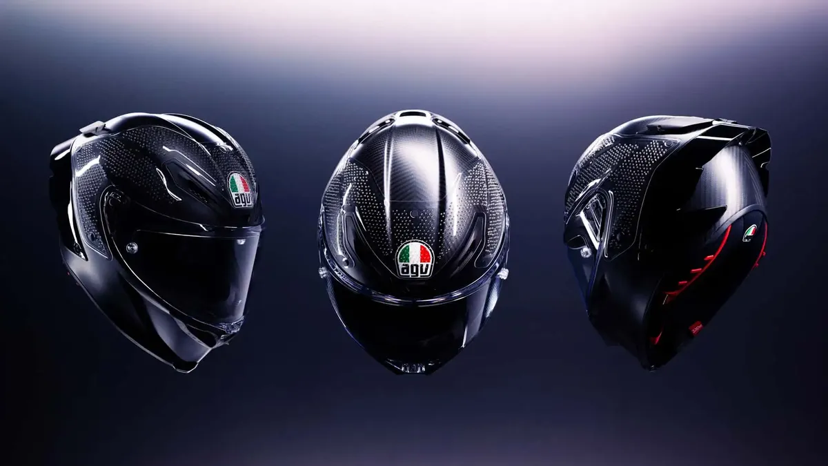 AGV представила шлем Pista GP R3 с революционной защитой от косых ударов