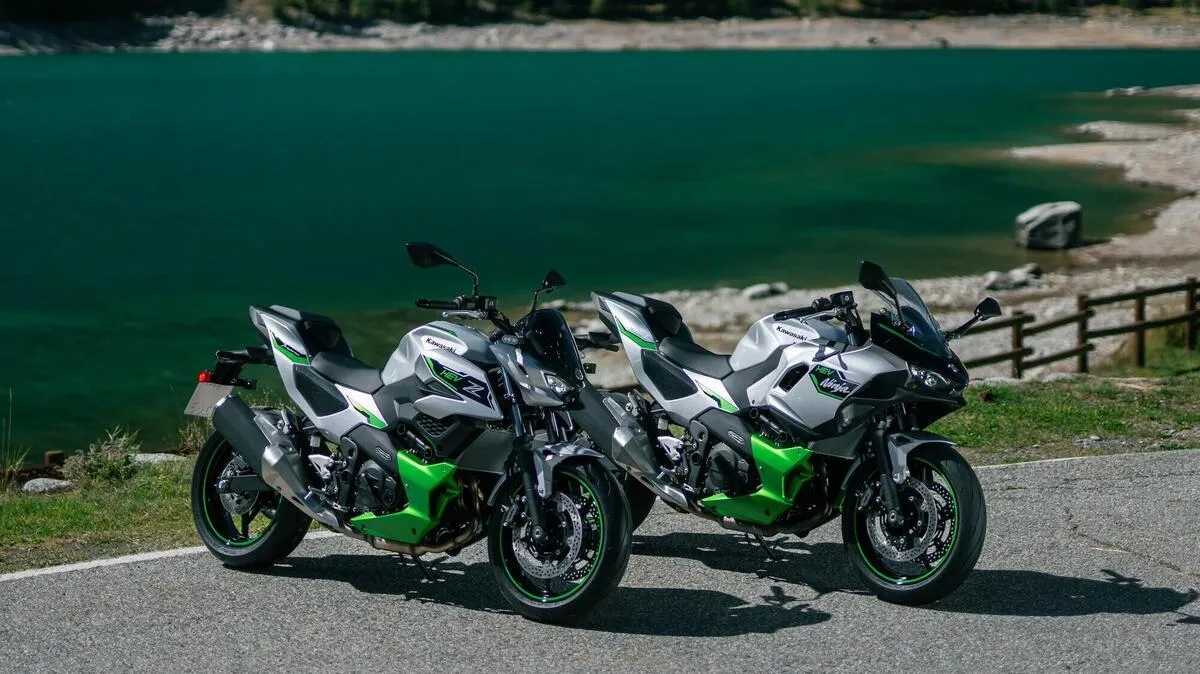 Kawasaki обновляет гибридные Z7 и Ninja 7 Hybrid