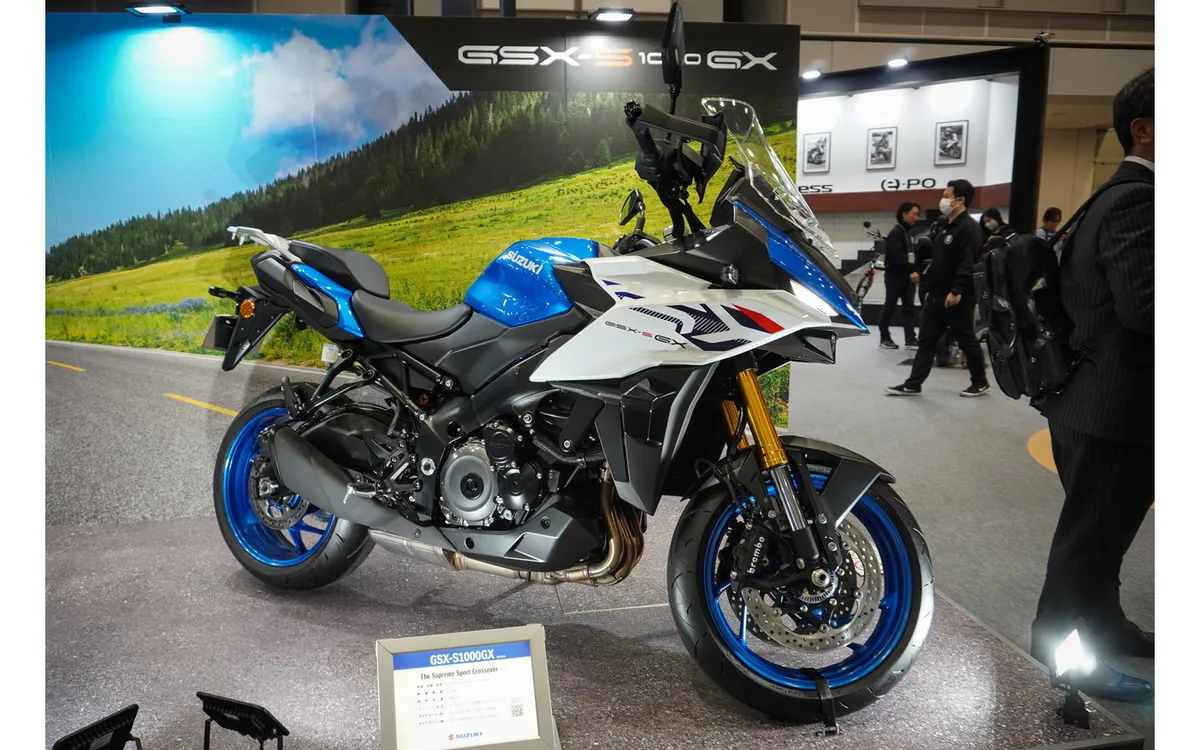 Появились «крылья»: представлен новый роскошный кроссовер Suzuki GSX-S1000GX на Токийском мотоциклетном шоу 2026