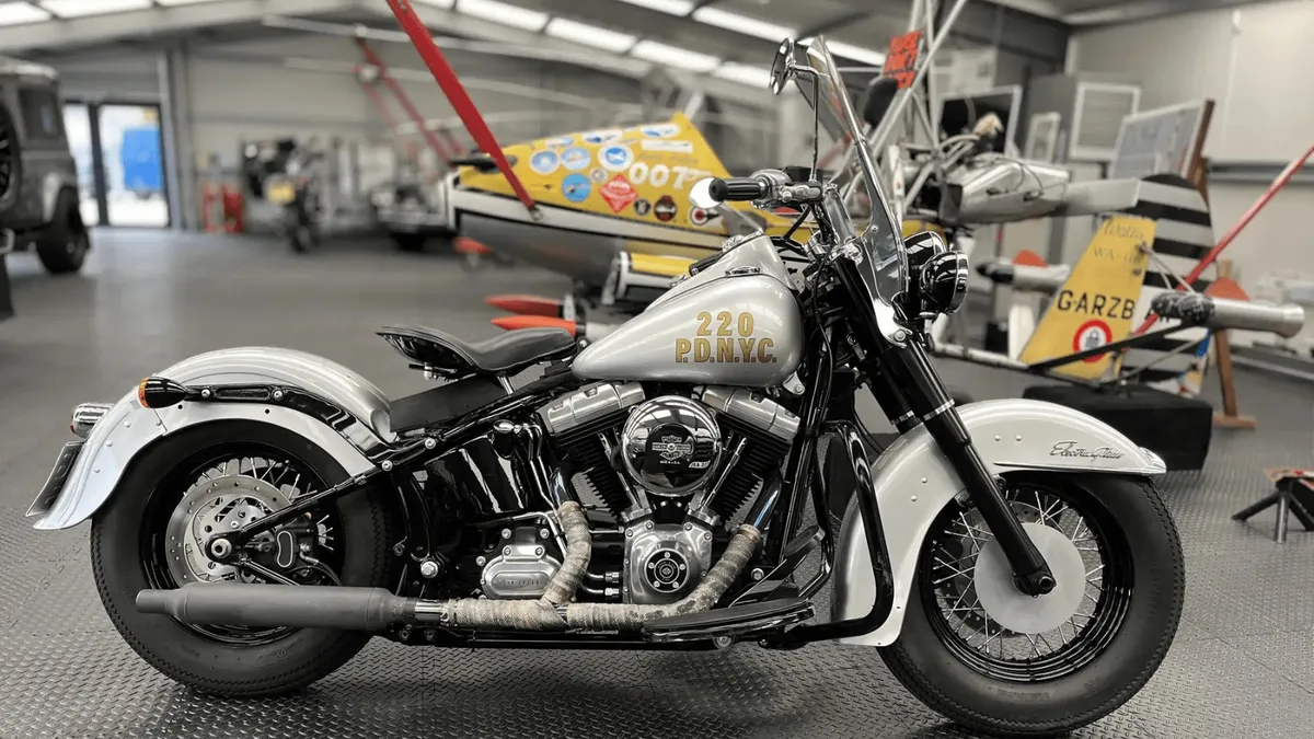 Аукцион: мотоцикл Harley-Davidson 2016 года из фильма «Индиана Джонс» выставлен на продажу