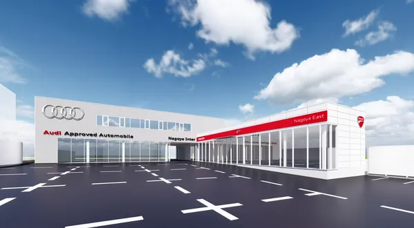Открытие новых дилерских центров Ducati в Сидзуоке и Нагое в апреле: в Нагое салон будет совмещен с площадкой подержанных автомобилей Audi
