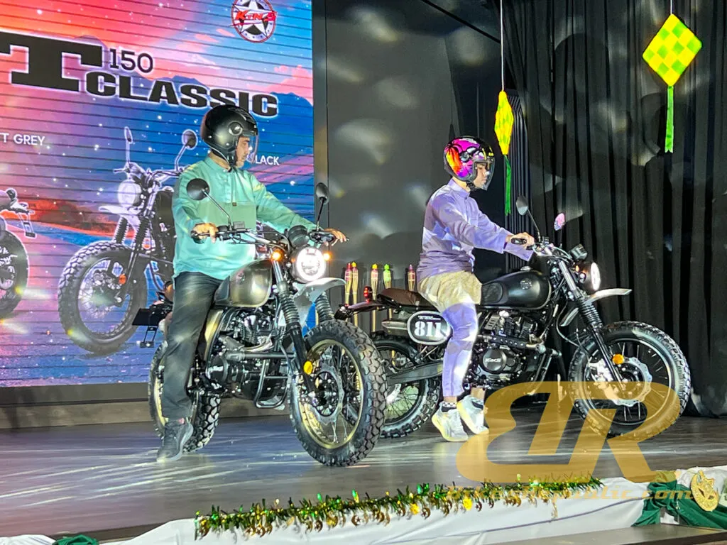 Представлен KTNS TT-Classic 150 по цене 6 688 ринггитов